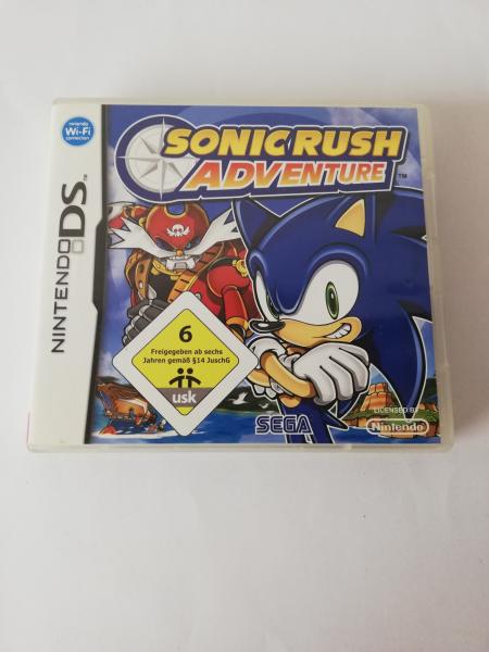 Sonic Rush Adventure Nintendo DS ohne Anleitung USK ab 6