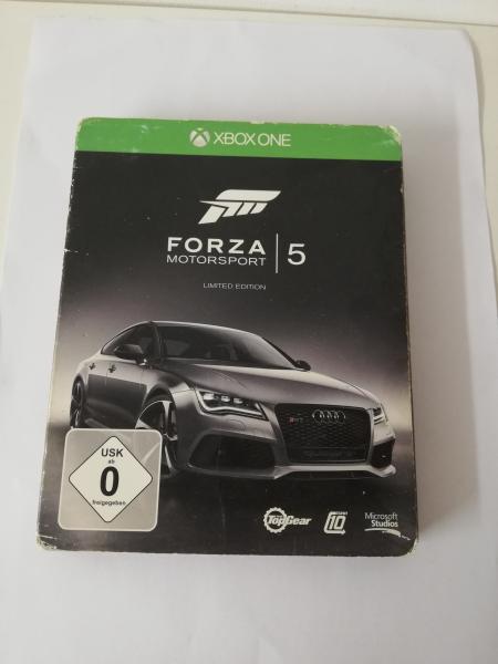 Forza 5 Limited Edition Steelbook im Pappschuber X-BOX ONE USK ab 0