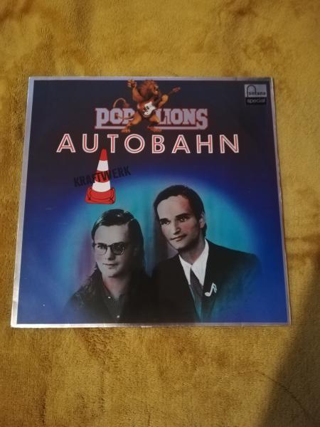 Kraftwerk Autobahn Pop Lions 1980 Fontana Deutsche Pressung 6434348 NM/VG+