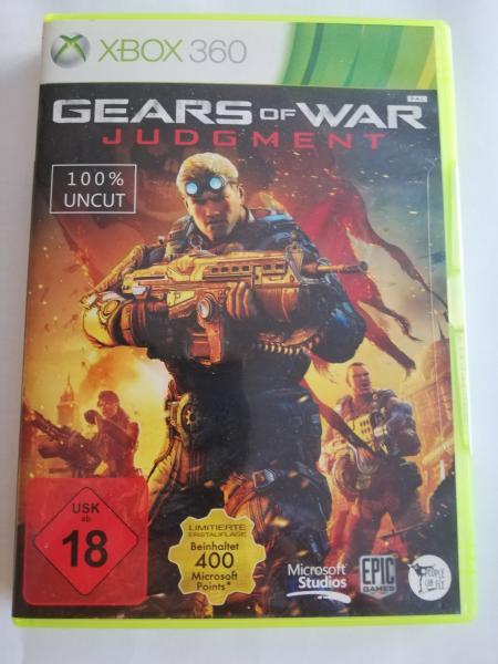 Gears of War Judgement K7L00012 X-BOX 360 USK ab 18
