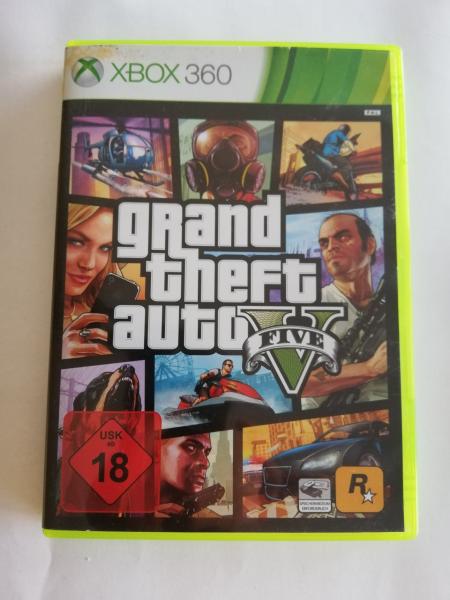 Grand Theft Auto Five X-BOX 360 USK ab 18