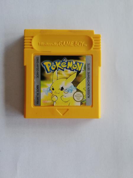 Pokemon Gelb Gameboy Nintendo