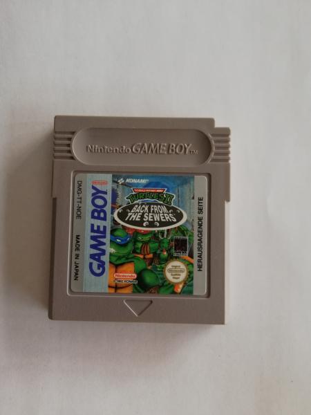 Teenage Mutant Hero Turtles 2 Back from the Sewers Gamboy Nintendo