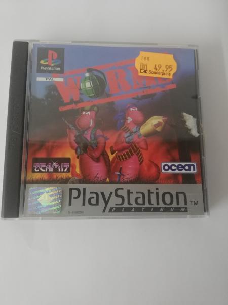 Worms Playstation 1 SLES 00119 USK ab 6