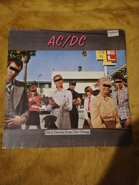 AC/DC Dirty Deeds done dirt cheap 1976 Atlantic ATL 50323 Deutsche Pressung VG-/VG