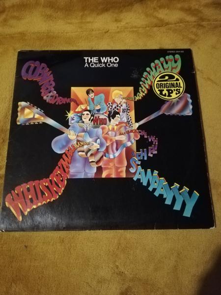 The Who- A Quick One 1973 Polydor 2644002 Doppel LP Deutsche Pressung VG+/VG