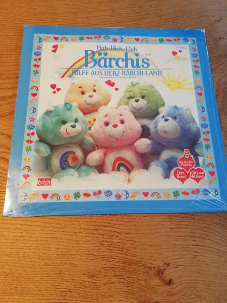 Bärchis Hab-dich lieb Hilfe aus Herz-Bärchi-Land 1984 Parker ELF 23802/G Deutsche Pressung Originalverpackt