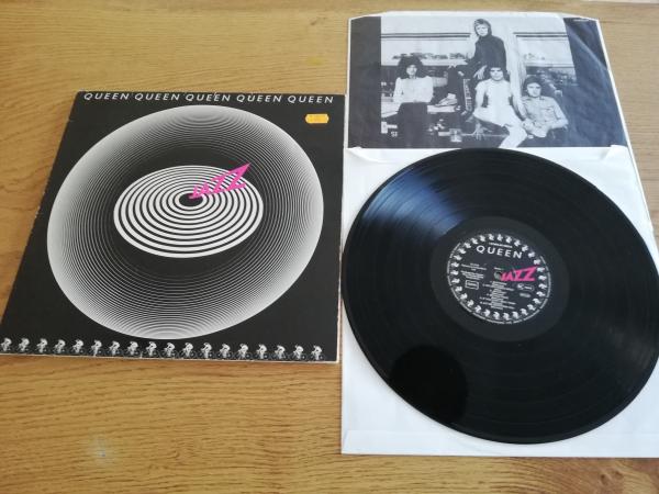 Queen Jazz 1978 Raincloud Productions Deutsche Pressung 1C 064-61820 VG+/VG+