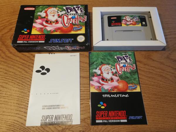 Super Nintendo Daze before Christmas komplett mit Anleitung in OVP
