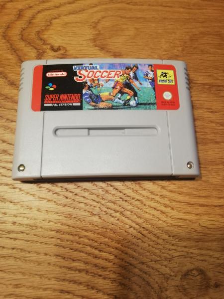 Super Nintendo Virtual Soccer