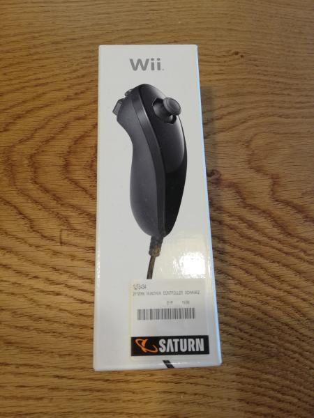 Nintendo Wii Nunchuk Schwarz Originalverpackt
