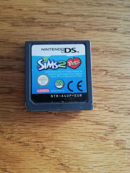 Sims 2 Pets Nintendo DS Loses Modul
