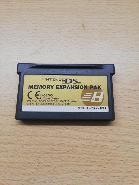 Memory Expansion PAK 8 GB Nintendo DS Loses Modul