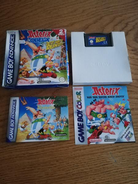 Asterix & Obelix Jetzt geht`s rund ! Nintendo Gameboy Advance in Originalverpackung mit Anleitung