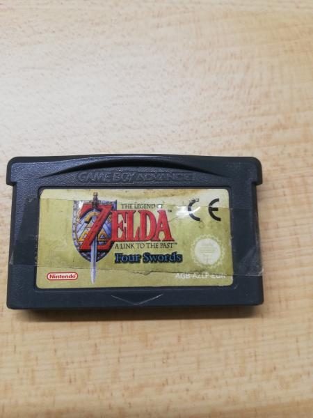 The Legend of Zelda A link to the past four Swords Nintendo Gameboy Advance Loses Modul AGB-A2LP-EUR (Cover leicht geklebt, voll funktionstüchtig getestet)