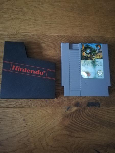 Nintendo NES The Battle of Olympus in Originalhülle (Cover minimal beschädigt)