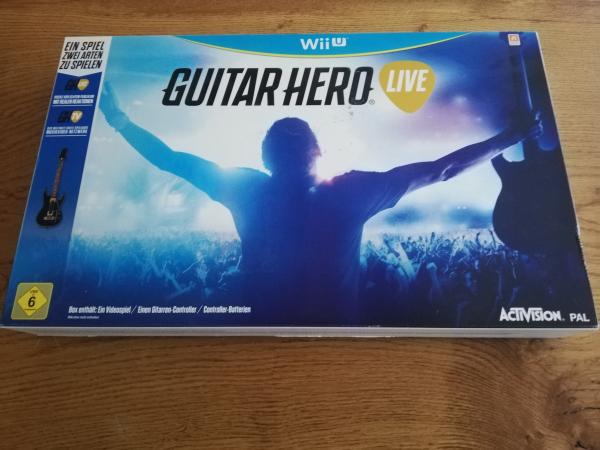 Nintendo Wii U Guitar Hero Live Originalverpackt