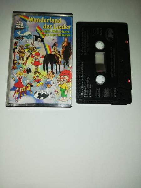 Wunderland der Lieder aus der Märchenwelt der Kinder Schwarz mit Silbernen Druck ML-144 Märchen-Land