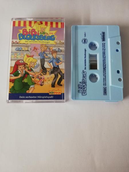 Bibi Blocksberg Folge 106 Der verrückte Staubsauger Weiß mit Blauen Druck 4.28606 Kiddinx