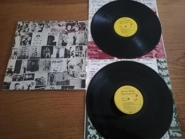 The Rolling Stones "Exile on main ST" 1972 Rolling Stones Records COC 69100 Doppel LP Deutsche Pressung VG+/VG+