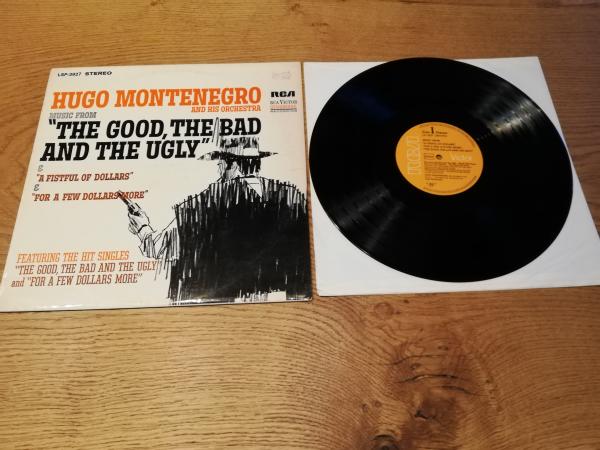 The Good, The Bad and the Ugly 1968 RCA LSP-3927 Deutsche Pressung VG+/VG+