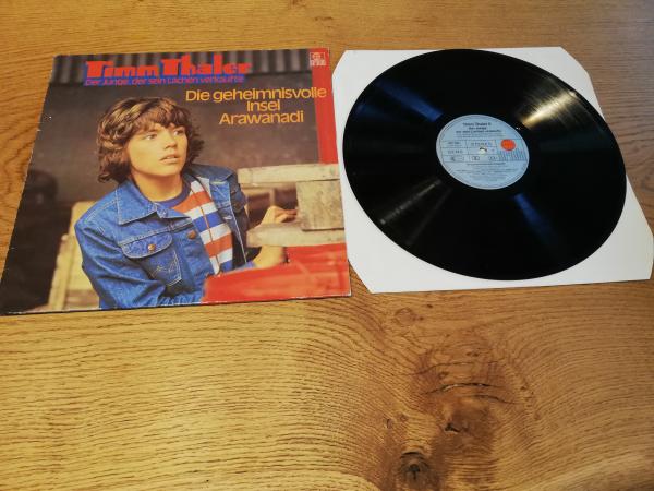 Timm Thaler 2 Die geheimnisvolle Insel Arawanadi 2 1979 Ariola 201203-241 Deutsche Pressung NM/VG
