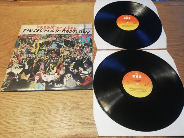 Frank Zappa-Tinseltown Rebellion 1981 CBS 88516 Doppel-LP Holländische Pressung NM/VG+