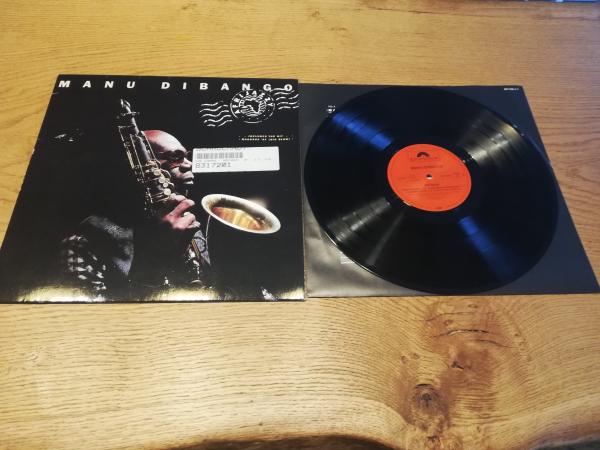 Manu Dibango-Afrijazzy 1986 Polydor 831720-1 Deutsche Pressung VG+/VG