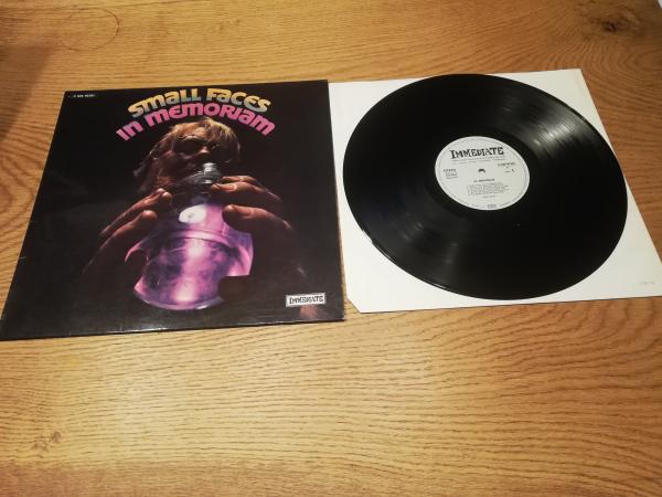 Small Faces-In Memorian 1969 Immediate 1C 048-90 201 Deutsche Pressung VG+/VG
