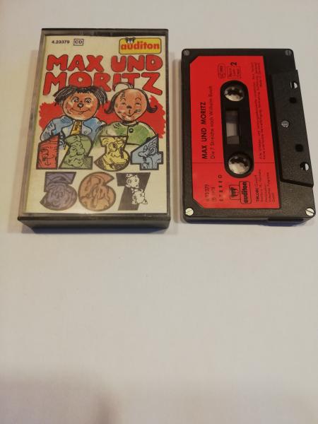 Max und Moritz 5-fach Silber geschraubt Schwarz mit Roten Aufkleber 4.23379 Auditon