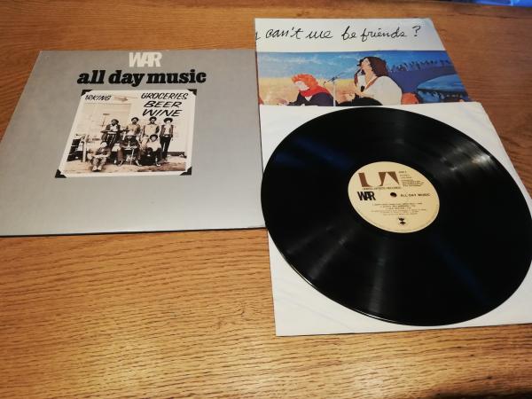 War-All Day Music 1971 United Artists Records UAS 5546 US Pressung mit Poster VG/VG