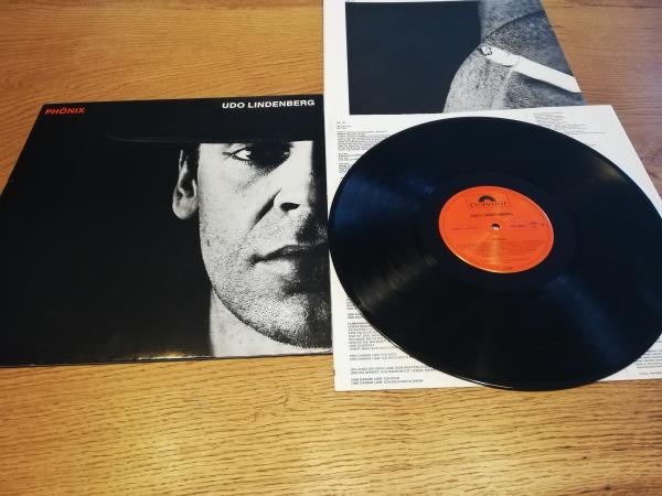 Udo Lindenberg-Phönix 1986 Polydor 831229-1 Deutsche Pressung mit Poster VG+/VG+