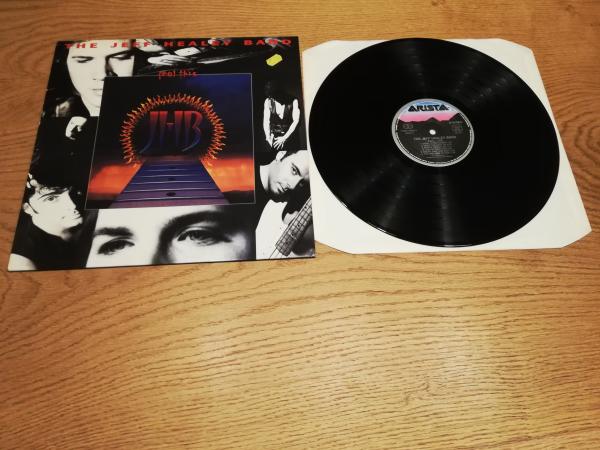 The Jeff Healey Band- Feel This 1992 Arista Records 74321 12087 1 Holländische Pressung VG+/VG+
