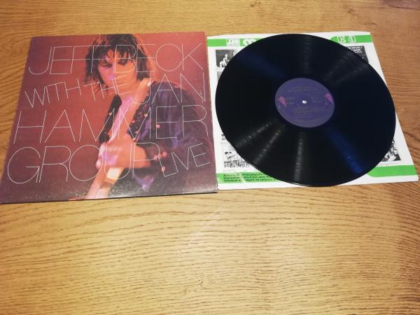 Jeff Beck with The Jan Hammer Group Live 1977 Nemperor Records Deutsche Pressung VG+/VG