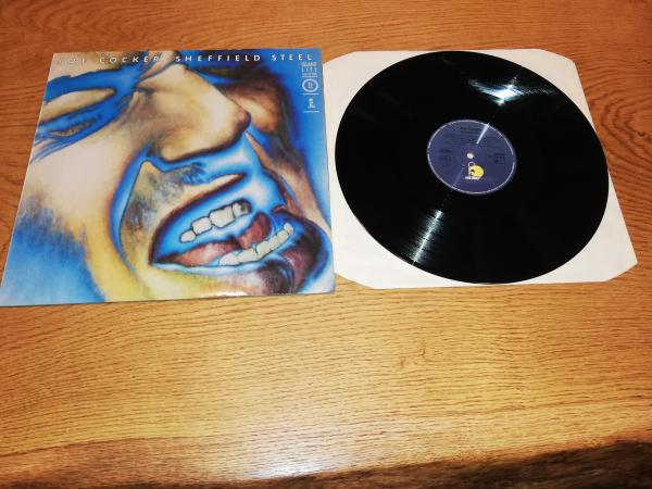 Joe Cocker-Sheffield Steel 1982 Island Records 204668 Deutsche Pressung NM/VG+