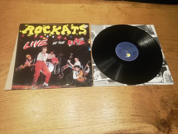 Rockats Live At The Ritz 1981 Island Records 203984-320 Deutsche Pressung VG-/VG
