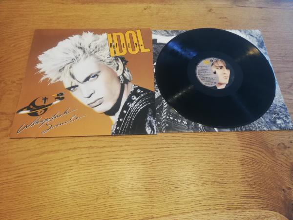 Billy Idol Whiplash Smile 1986 Chrysalis 207689 Deutsche Pressung VG+/VG+