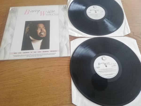 Barry White-Satin & Soul 24 of His Greatest Hits 1987 Connoisseur Collection VSOP LP 101 Doppel-LP Deutsche Pressung VG+/VG