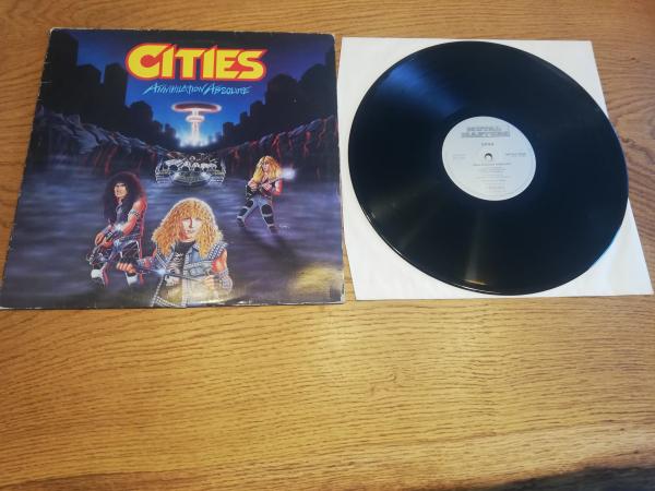 Cities Annihilation Absolute 1985 Metal Masters METALP M108 UK Pressung NM/VG