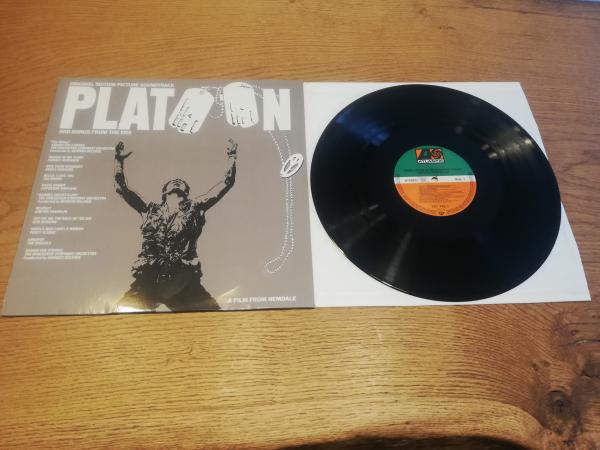 Platoon Original Motion Picture Soundtrack 1987 Atlantic 781742-1 Deutsche Pressung VG+/VG+