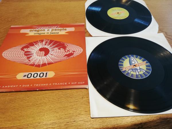 Oregon People-Oregon Jeans 1995 Counting 7432131809 1 Doppel-LP Deutsche Pressung VG-/VG-