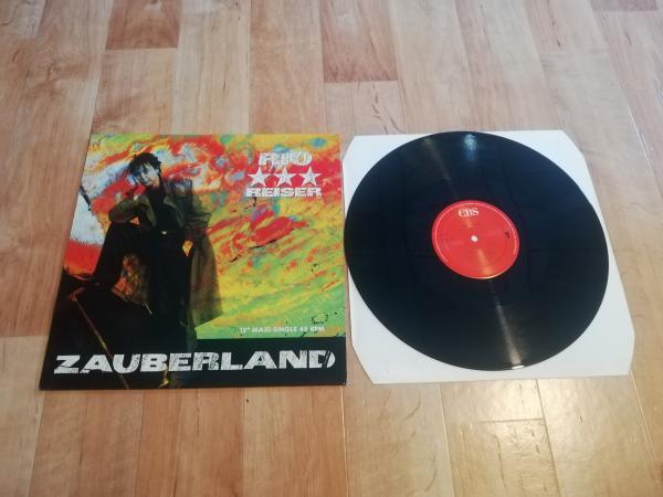 Rio Reiser Zauberland 1990 CBS 656074 Holländische Pressung Unverkäufliches Muster Aufkleber NM/VG+