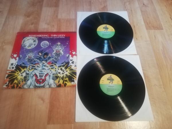 Thin Lizzy Remembering featuring Eric Bell and Gary Moore 1976 Nova 6.28377 DT Deutsche Pressung Doppel LP VG+/VG