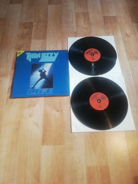 Thin Lizzy Life Live 1983 Vertigo 812882-1 Deutsche Pressung Doppel-LP VG+/VG