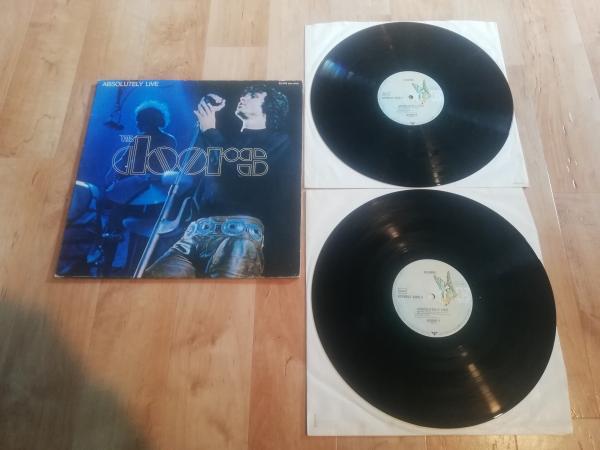 The Doors Absolutely Live 1978 Elektra 62005 A EKS 9002 Doppel LP Deutsche Pressung NM/VG