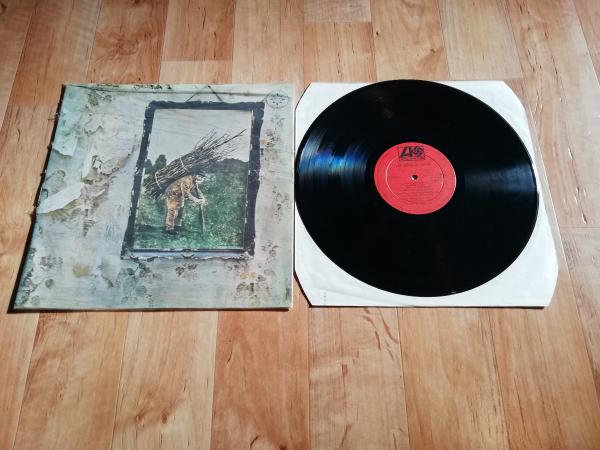 Led Zeppelin IV 1971 Atlantic SD-7208 Chilenische Pressung VG/VG+