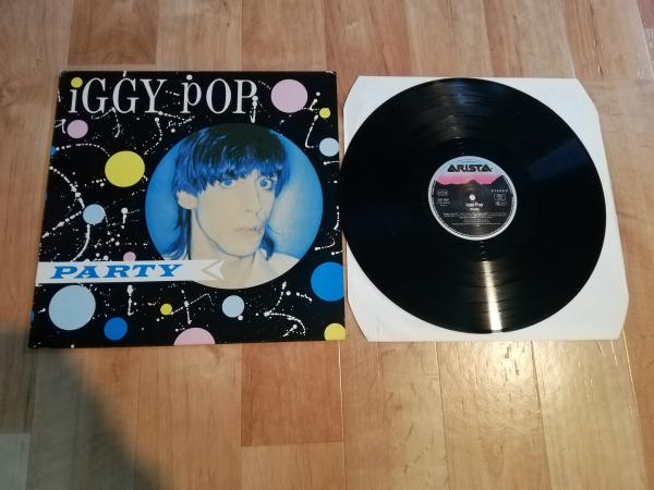 Iggy Pop Party 1981 Arista 203806 Deutsche Pressung NM/VG+