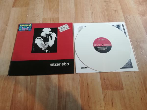 Nitzer Ebb Warsaw Ghetto 1987 BCM Records b.c.12-2016-40 Deutsch-Österreichische-Schweizer Pressung Limited White Vinyl VG+/VG