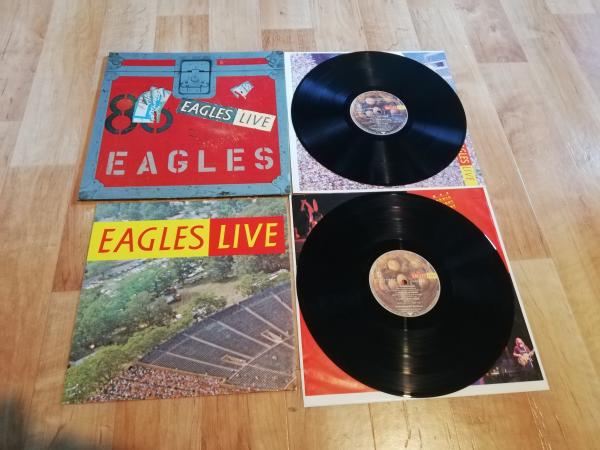 Eagles Live 1980 Asylum Records AS 62032 Doppel LP Deutsche Pressung M/VG+