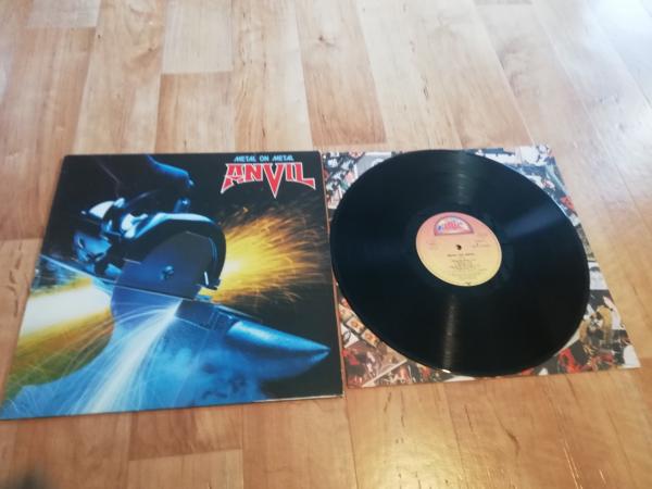 Anvil Metal on Metal 1982 Attic Records 6.25177 AP Deutsche Pressung VG+/VG